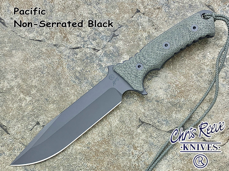 Chris Reeve ˹ Pacific Non-Serrated Black ̫ƽ S35VNв ׿ ȫսֱֻ